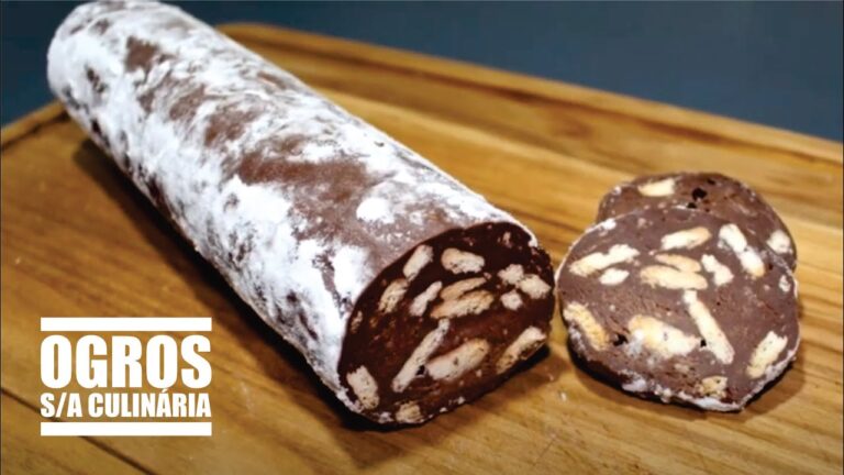 Deliciosa Receita de Salame de Chocolate Caseiro